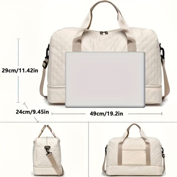 Duffel Bag - Stylish & Durable with Waterproof Compartment - Image 6
