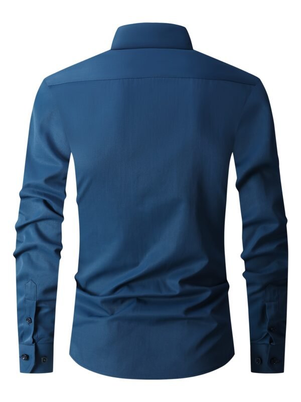 Men's Slim Fit Dress casual Shirt - Image 11